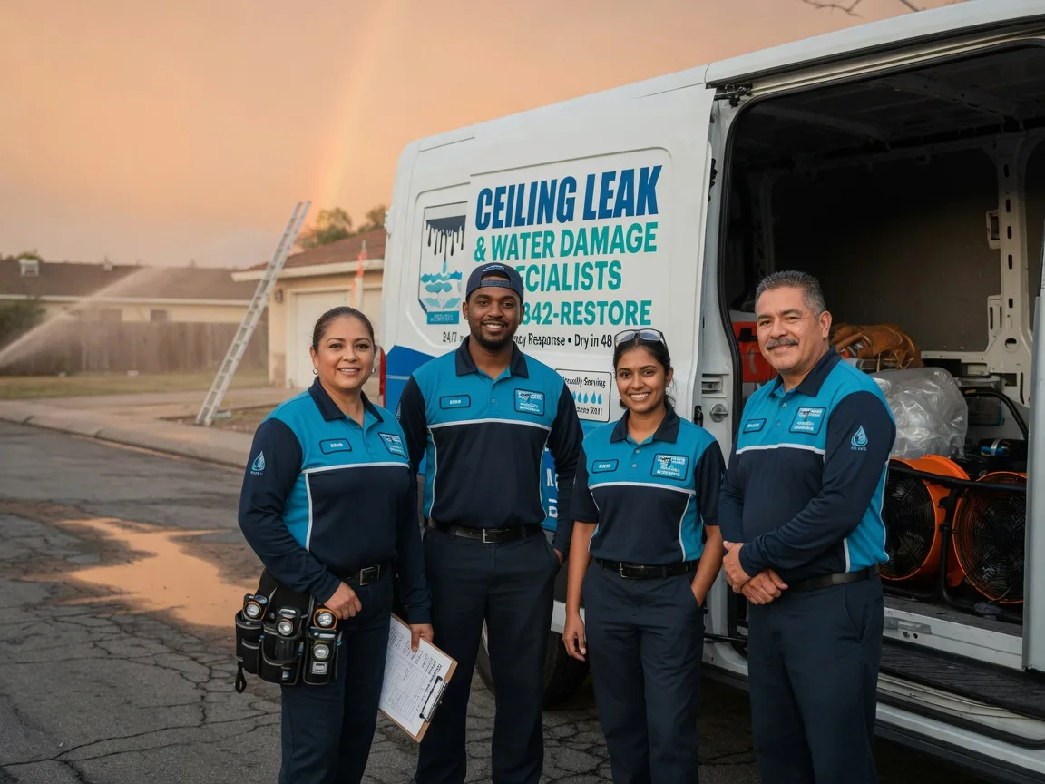 Ceiling Leak Cleanup company in Wake Forest, NC
