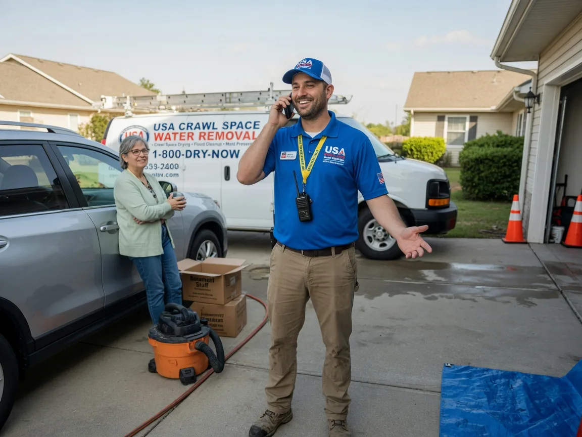 Crawl Space Water Removal Wake Forest, NC FAQs